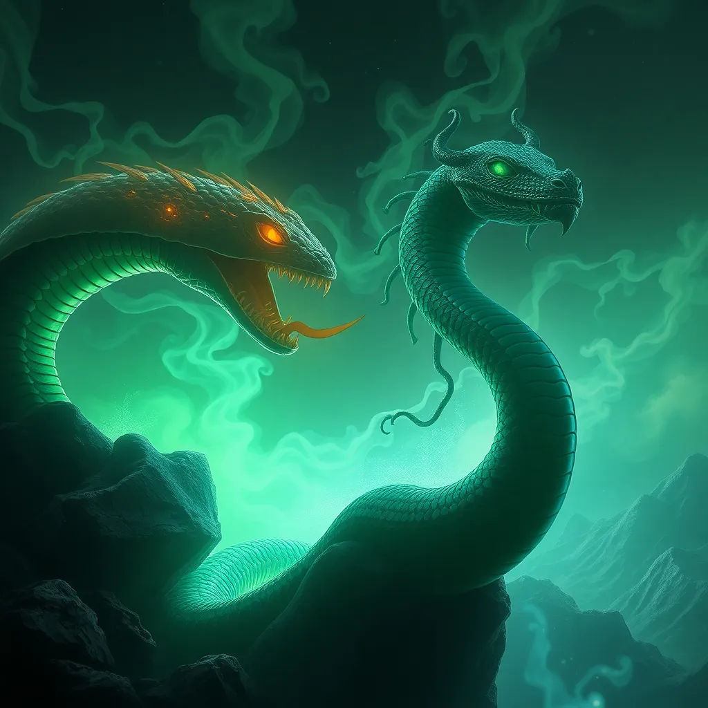 The Serpent-Woman and the World Serpent: Comparing and Contrasting Echidna and Jormungandr