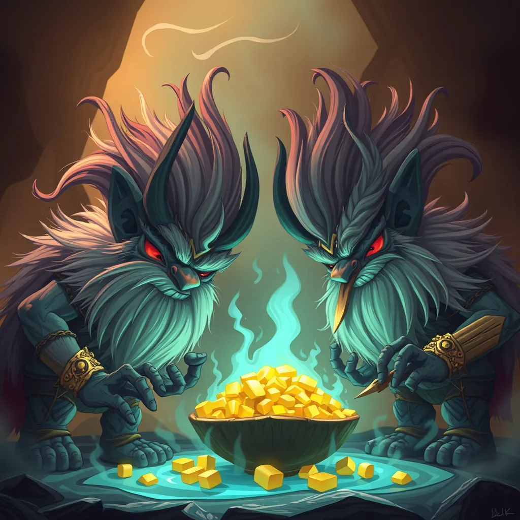 The Seven Troll Brothers: Sibling Rivalry and the Quest for Gold