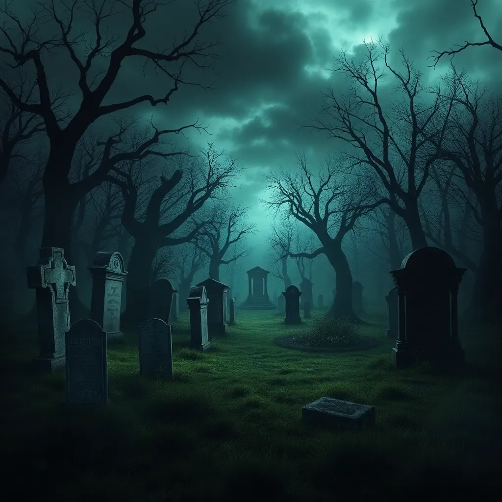 The Shadows of the Haunted Cemetery: The vengeful spirits of the graveyard