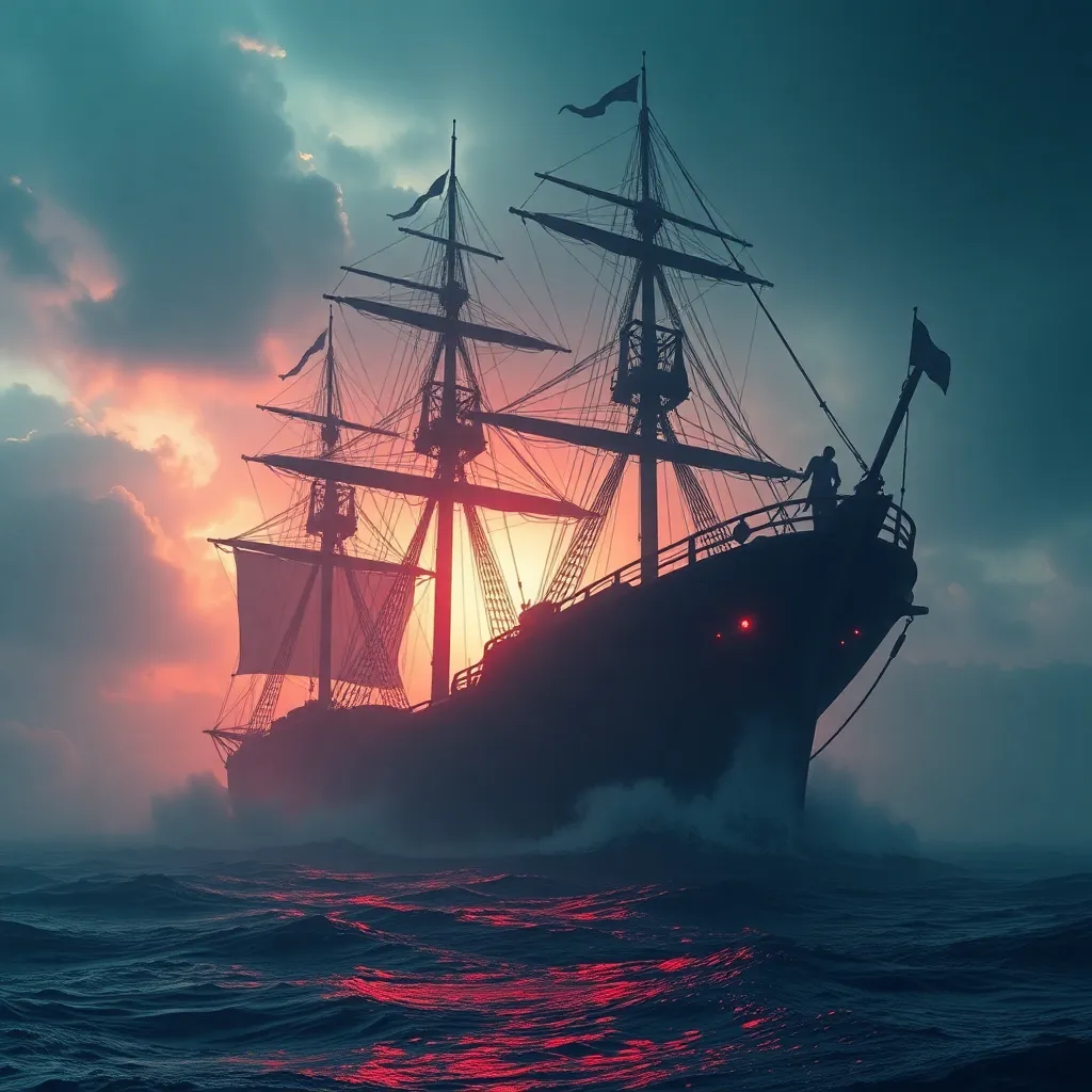 The Shadows of the Haunted Ship: The vengeful spirits of the sailors who died at sea