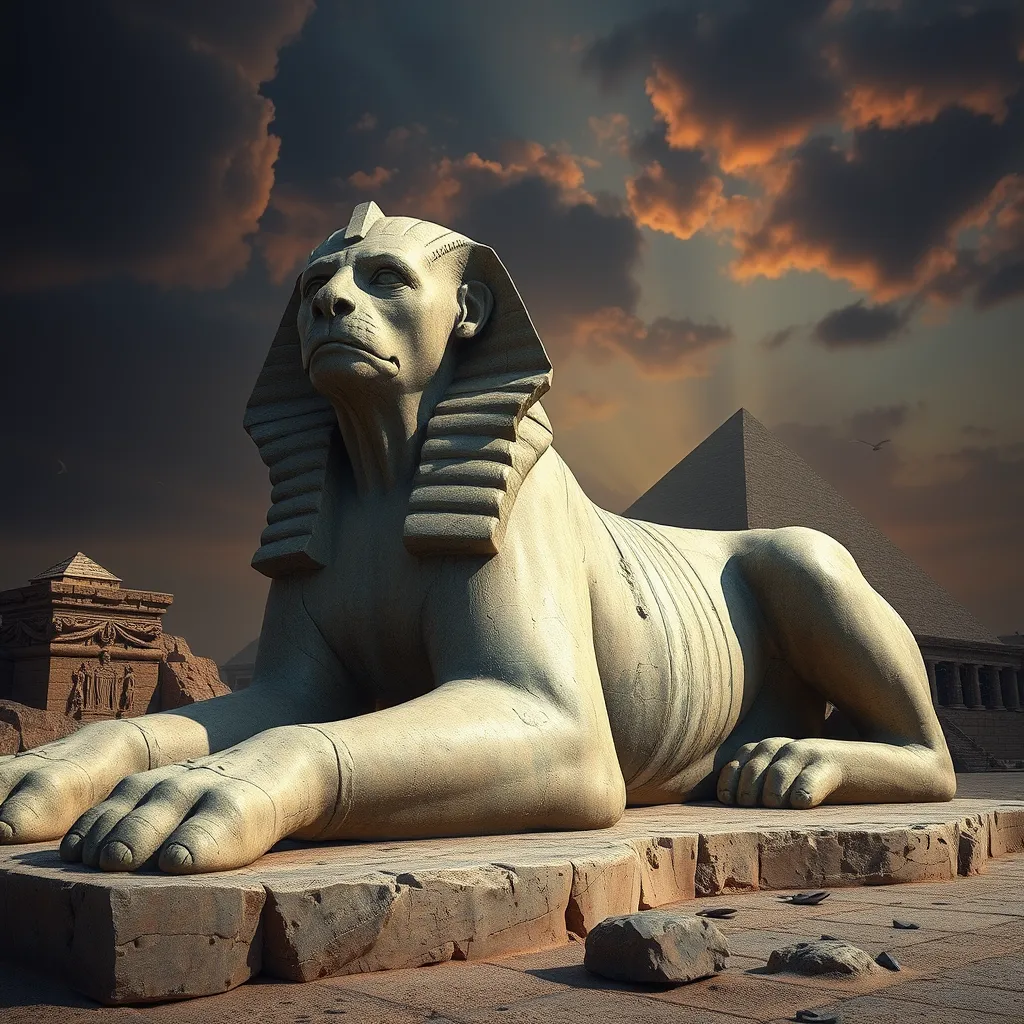 The Sphinx in Roman Mythology: A Borrowed Tale