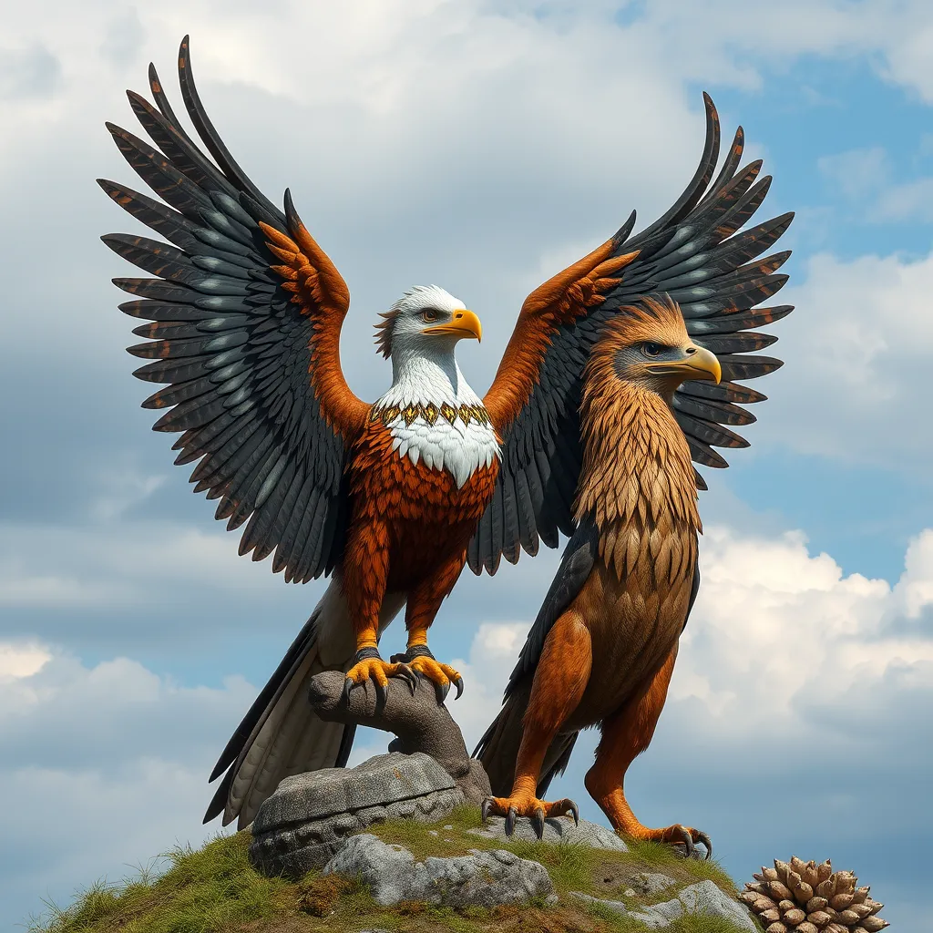 The Thunderbird and the Griffin: A Comparative Study of Avian Guardians in Native American Lore