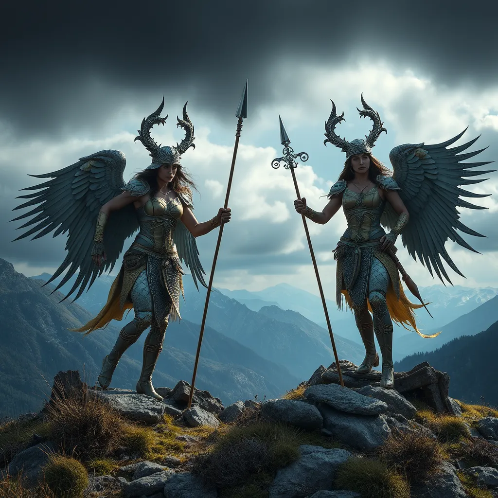 The Valkyries of the Caucasus: A Look at the Mythological Warriors of the Caucasus Mountains