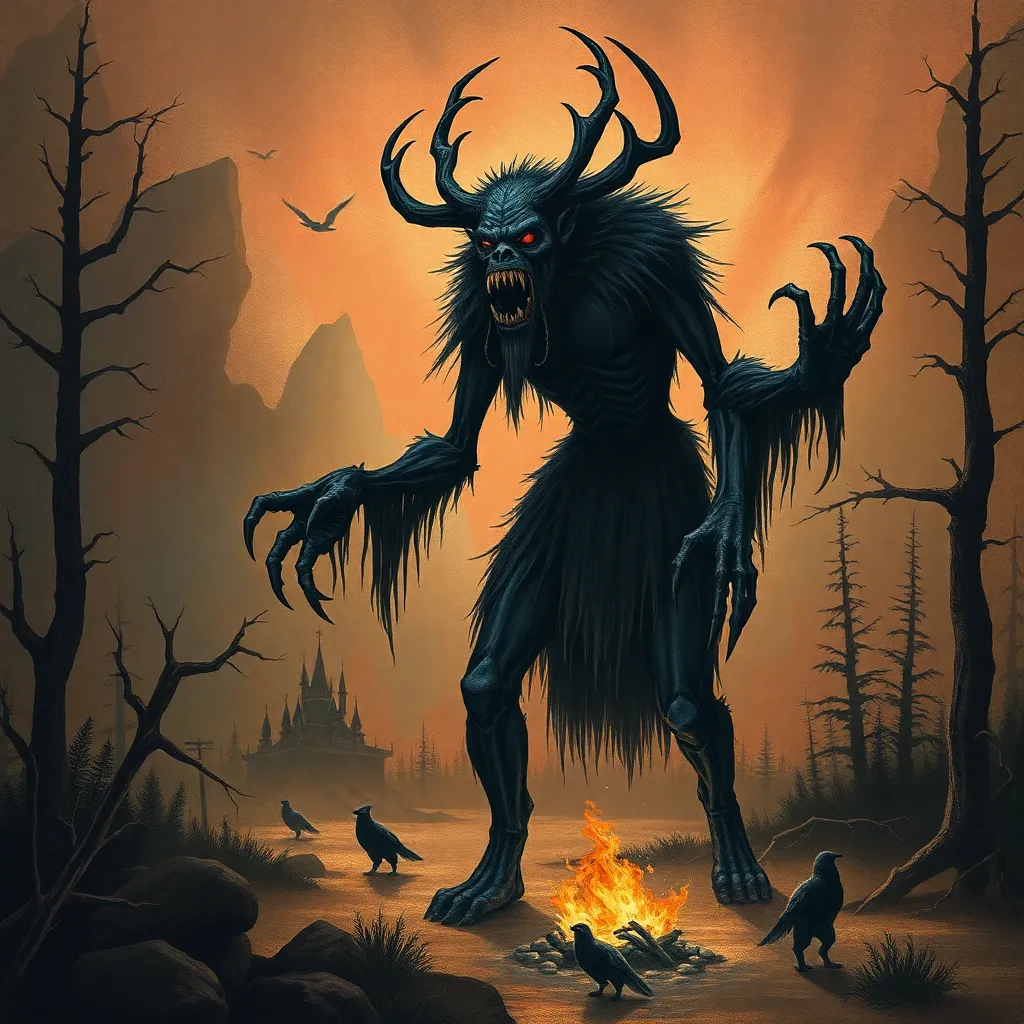 The Wendigo and Other Vampire-Like Beings in Native American Folklore