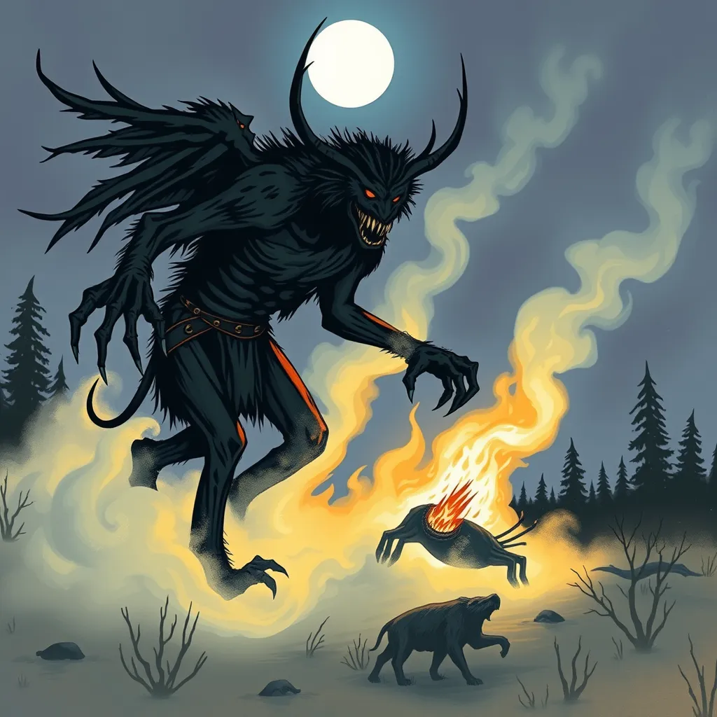 The Wendigo in Ojibwe Tradition: Stories of Warning and Survival