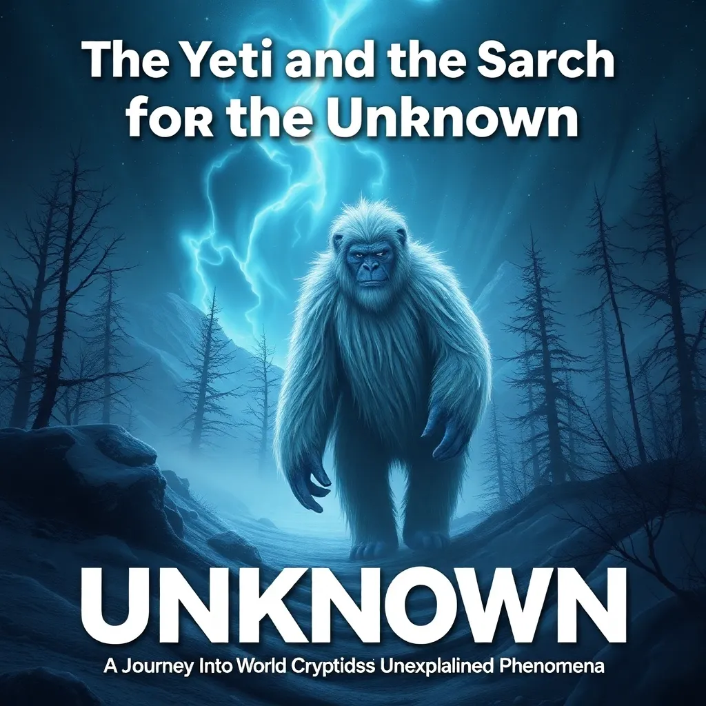 The Yeti and the Search for the Unknown: A Journey into the World of Cryptids and Unexplained Phenomena