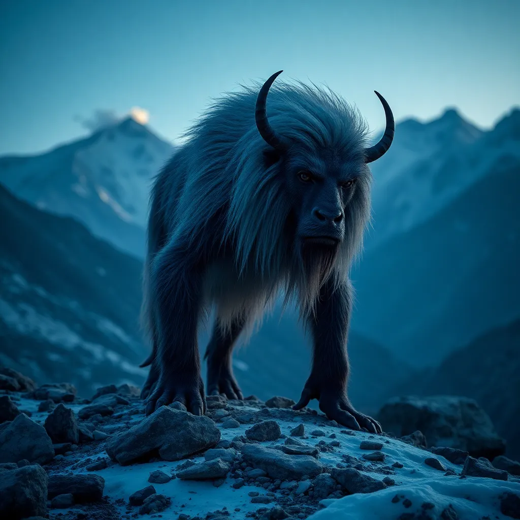 The Yeti in the Shadow of the Himalayas: A Photographic Journey Through the Creature’s Legendary Habitat