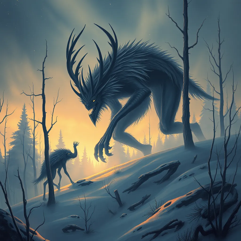 Wendigo: The Mythology of Winter Famine and the Dangers of Greed