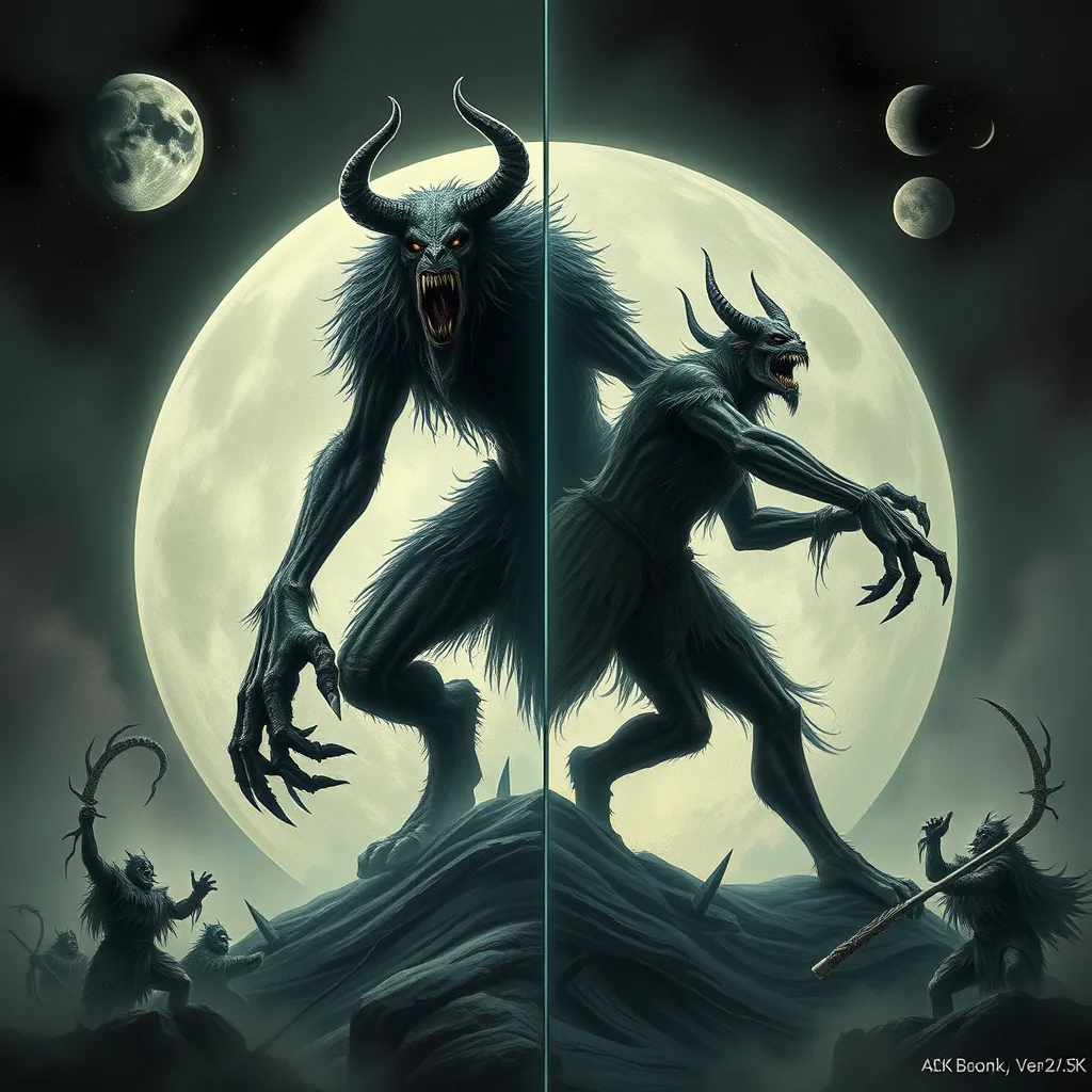 Wendigo vs. Other Mythological Creatures: Comparing and Contrasting the Wendigo’s Role in Different Cultures