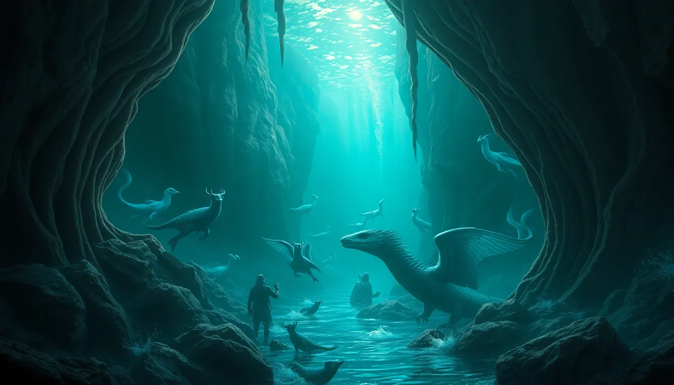 Beyond the River Styx: Aquatic Deities and Creatures in Greek Mythology