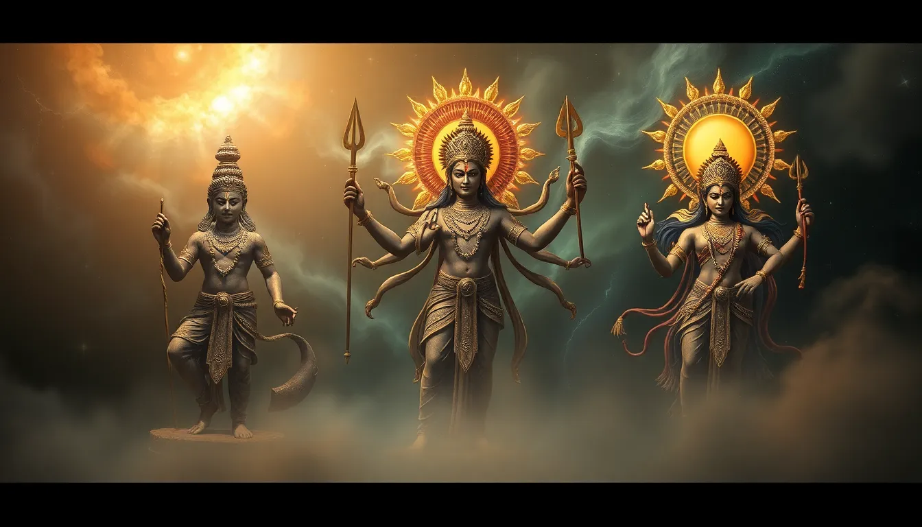 Celestial Deities of Hinduism: From Brahma to Surya