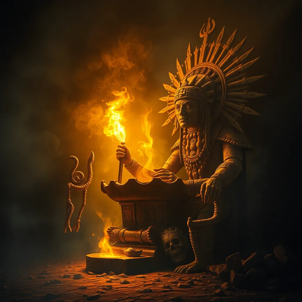 From Sacrifice to Rebirth: Ah Puch and the Maya Cycle of Life and Death