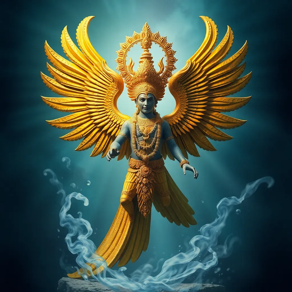 Garuda in the World of Vishnu: Examining the Divine Link in Hindu Mythology