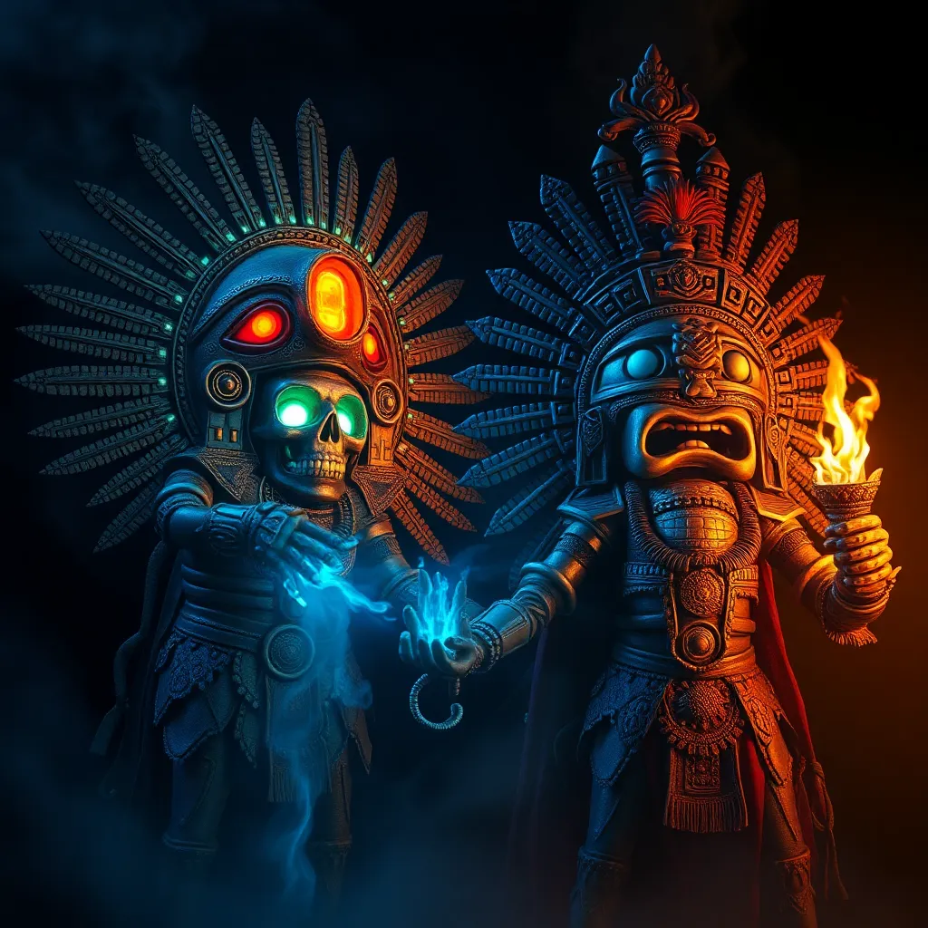 Mictlantecuhtli and Ah Puch: The Aztec and Mayan Lords of the Dead