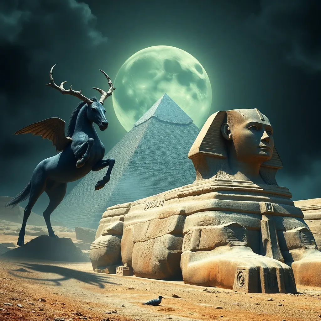 Sleipnir Tales: The Egyptian Mythology of the Pyramids and the Sphinx