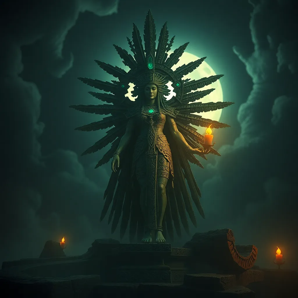 The Aztec Goddess of the Night: Exploring Coatlicue’s Connection to the Dark Realm