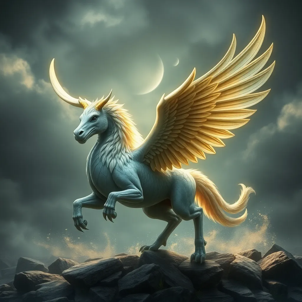 The Celtic Hippogriff: A Mythical Beast of Power and Flight