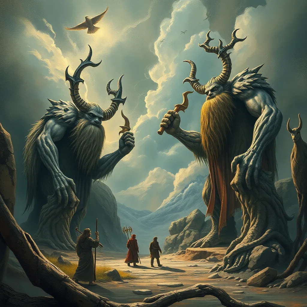 The Hecatoncheires and the Giants of Norse Mythology: Connections and Contrasts