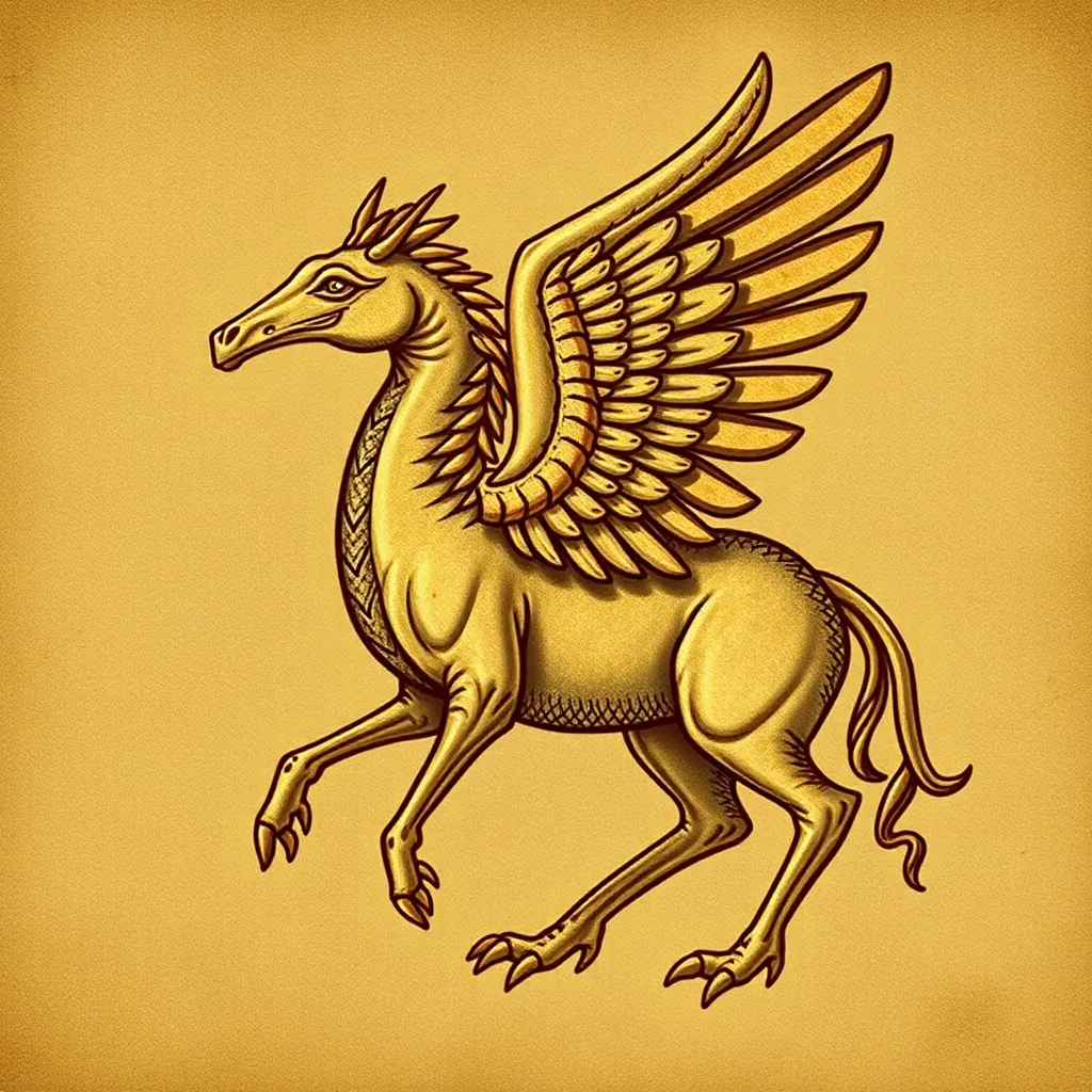 The Hippogriff in Medieval European Lore: A Symbol of Chivalry and Courage