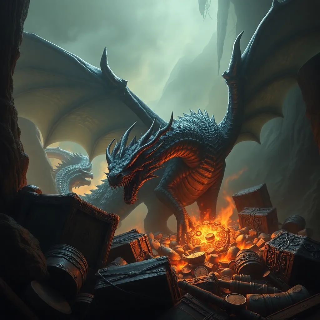 The Hoard of the Dragon: Fafnir’s Treasure and Greed