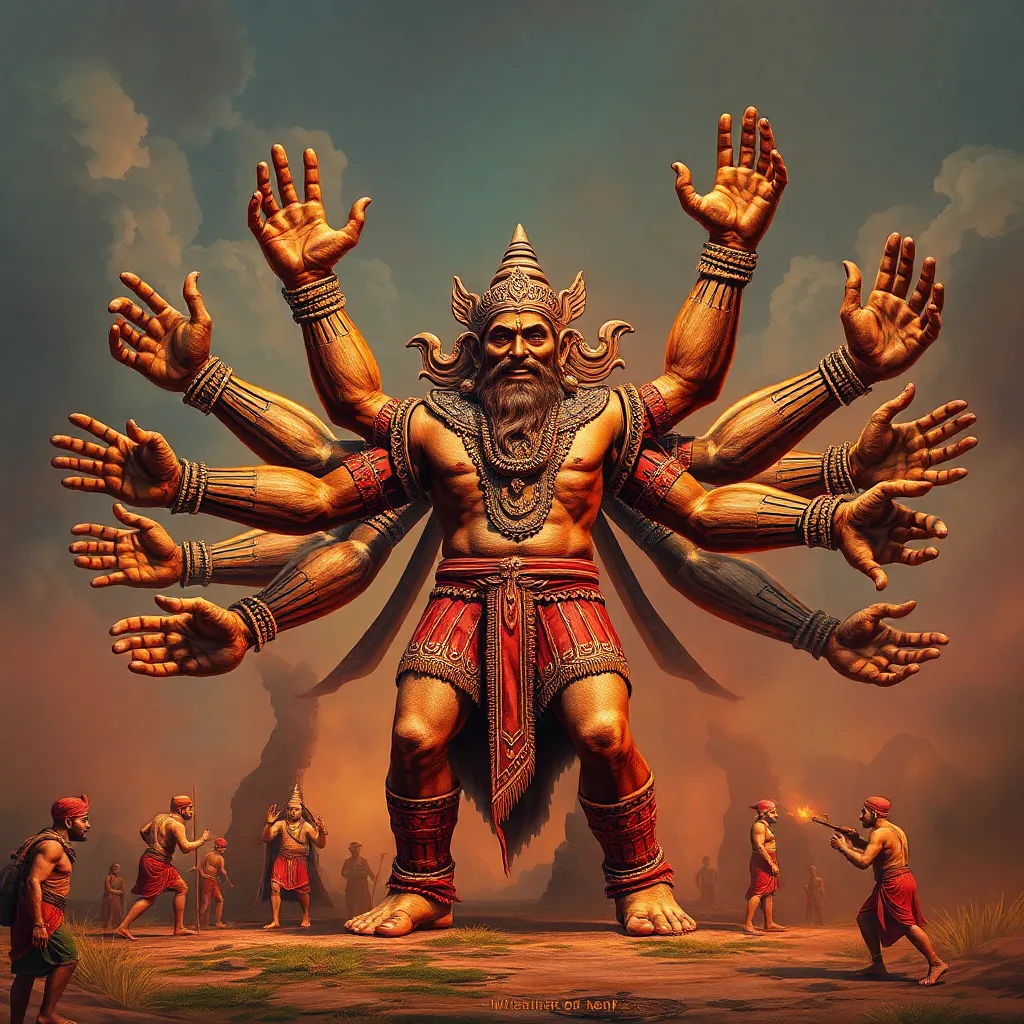 The Hundred-Handed Giants in Indian Mythology: Parallels and Comparisons