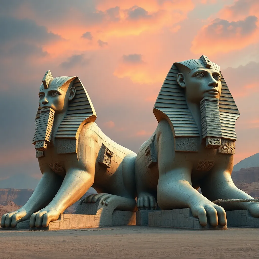 The Lamassu and the Sphinx: Comparing and Contrasting Mythological Guardians