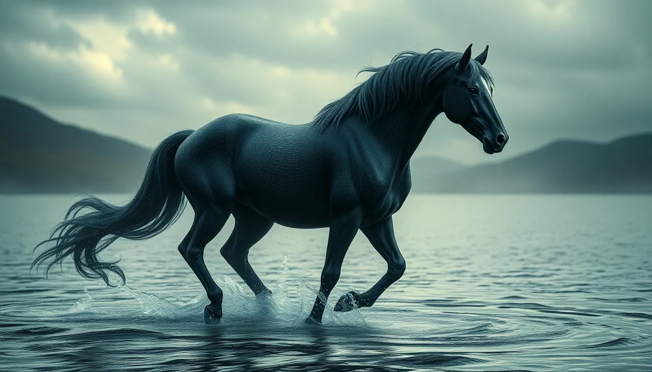 The Lore of the Kelpie: The Shapeshifting Horse of Scottish Folklore