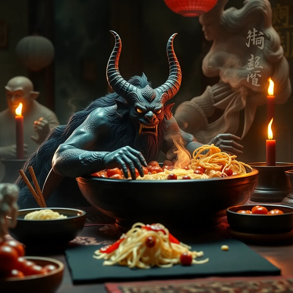 The Oni’s Feast: Examining the Symbolism of Oni in Chinese Mythological Cuisine