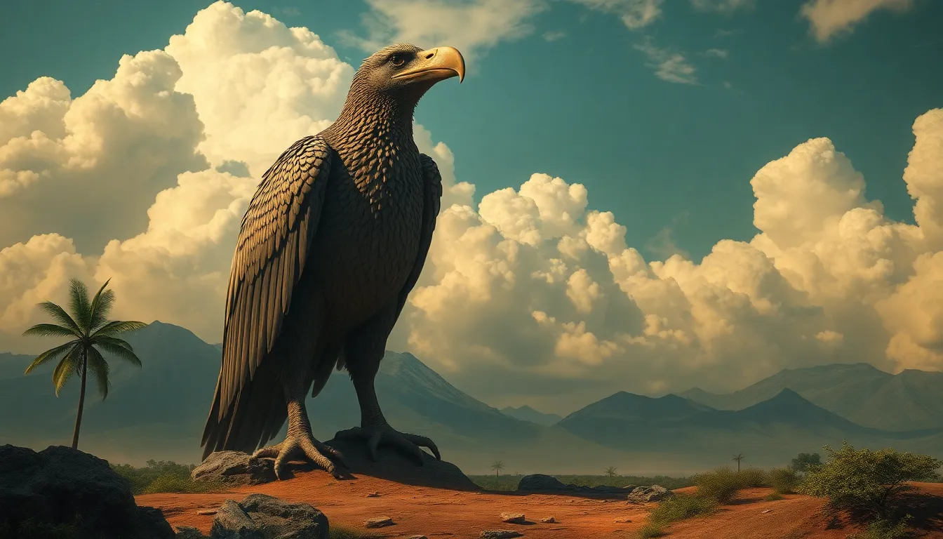 The Roc’s Role in African Creation Myths:  A Giant Bird of Origin