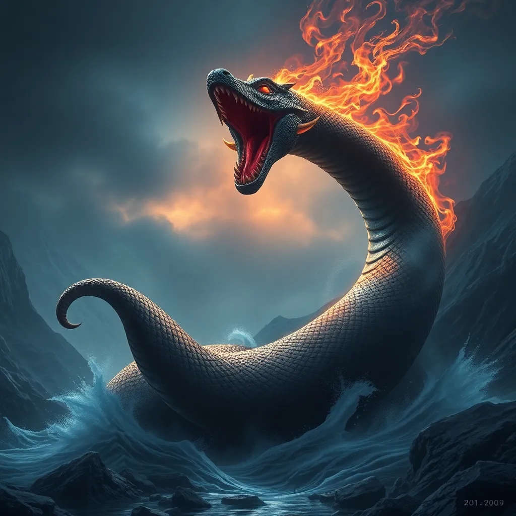 The Serpent’s Bite: Jörmungandr’s Fatal Role in Ragnarok