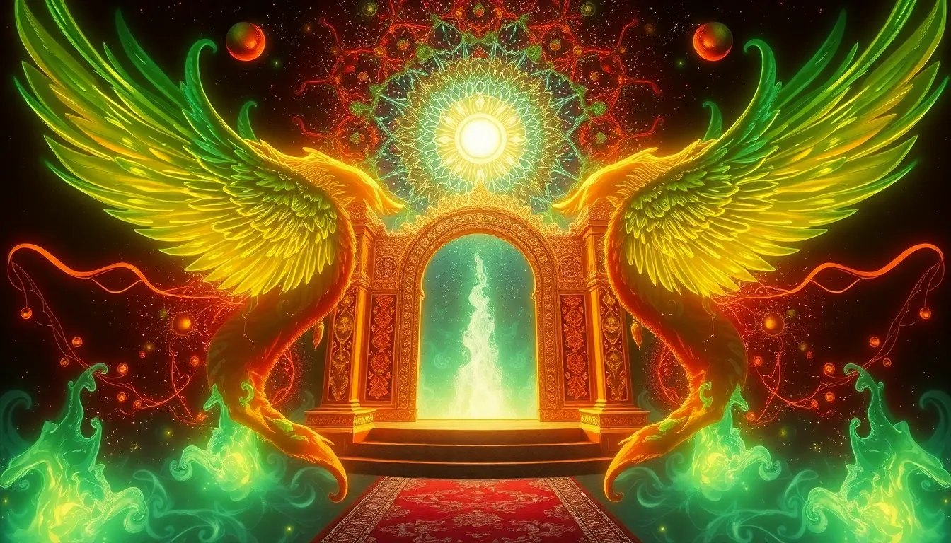 The Simurgh and the Celestial Realm: A Gateway to the Divine