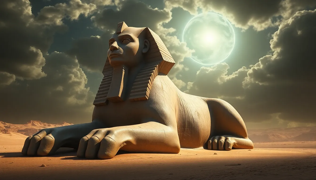 The Sphinx: A Riddle-Solving Guardian of the Underworld – Exploring its Origins