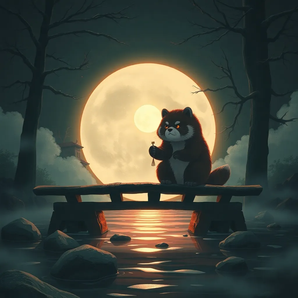 The Tanuki and the Bridge: A Legend of  Selflessness and Sacrifice