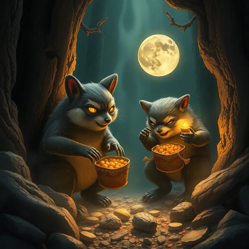 The Tanuki’s Treasure Pouch: A Myth of Greed and Transformation