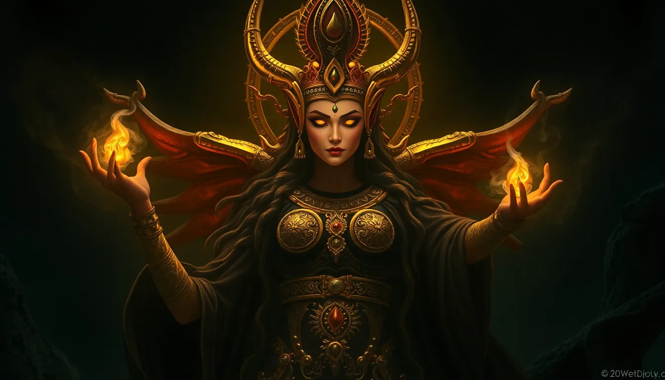 The Underworld’s Temptress: Exploring the Babylonian Goddess Ereshkigal