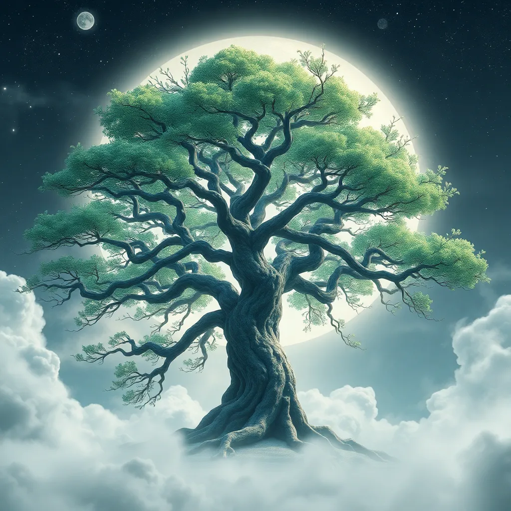 The World Tree in Japanese Mythology: The Sacred Tree and the Realm of the Gods