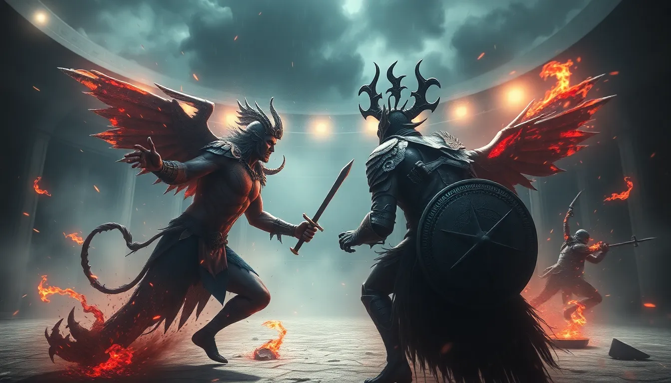 Bloodshed in the Arena: The Most Intense Mythological Battles!