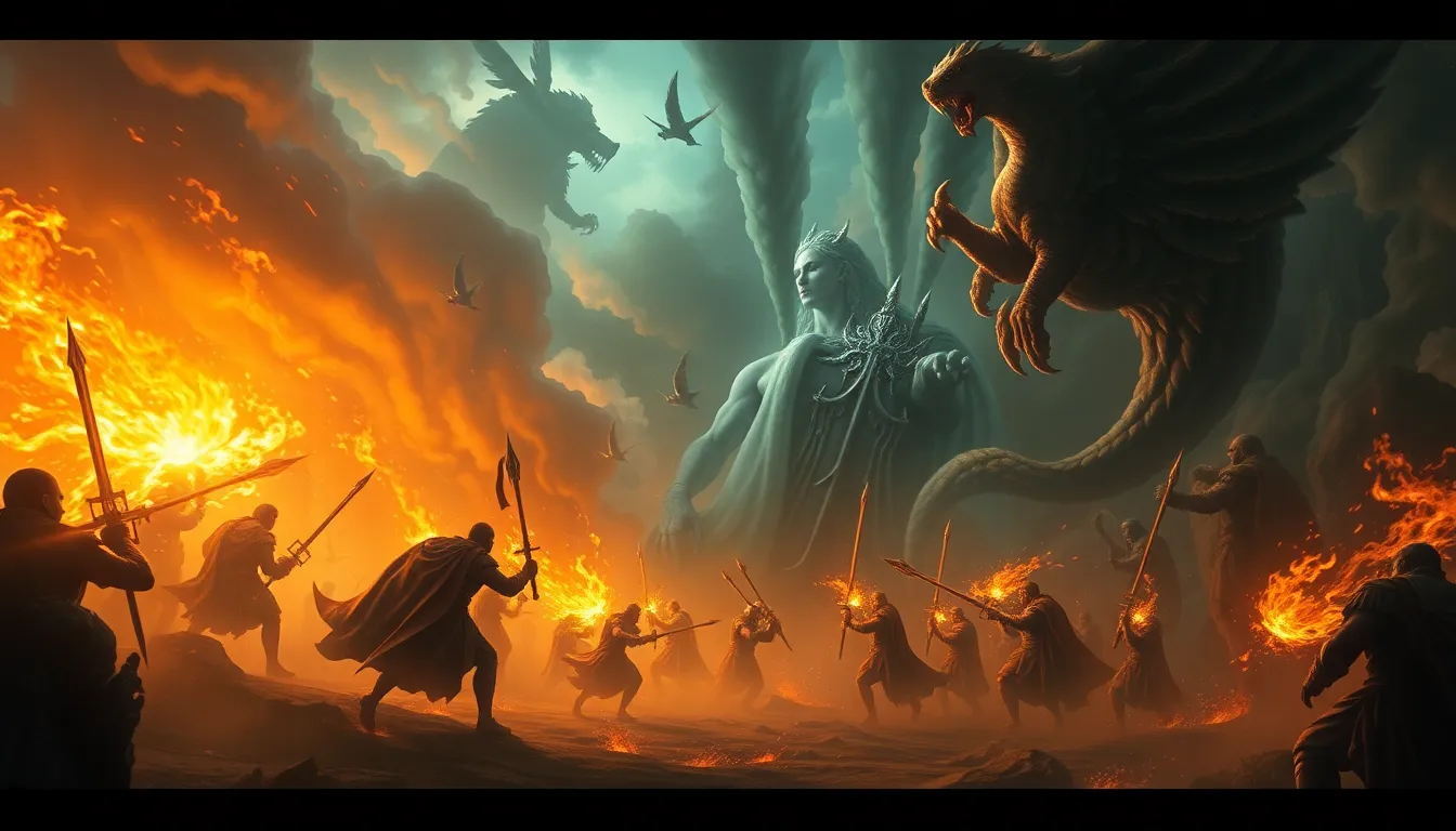 Divine Warfare: The Greatest Battles of the Gods!