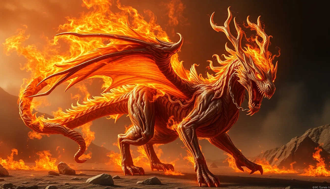 The Myth of the Chimaera: A Creature of Fire and Fury