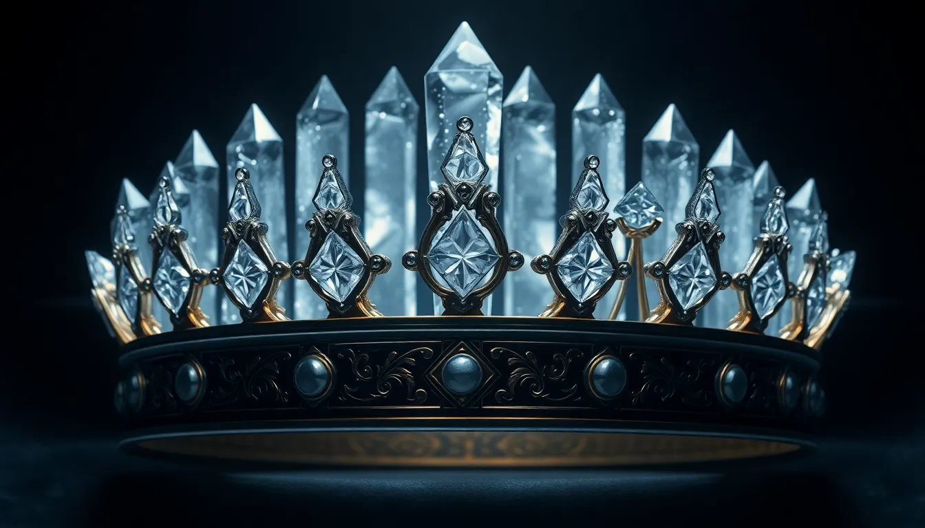 The Crystal Crown: A Royal Symbol of Mythical Power