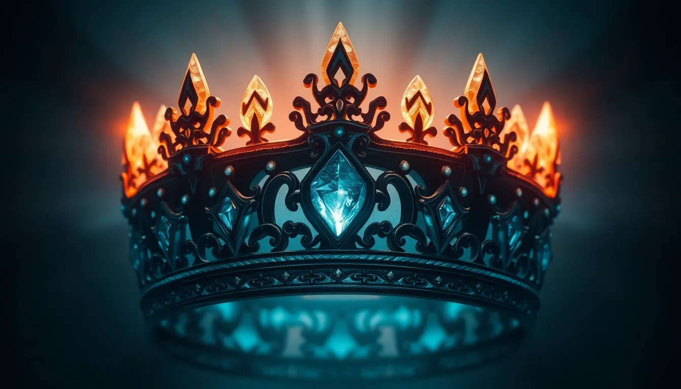 The Crystal Crown: A Royal Symbol of Mythical Power