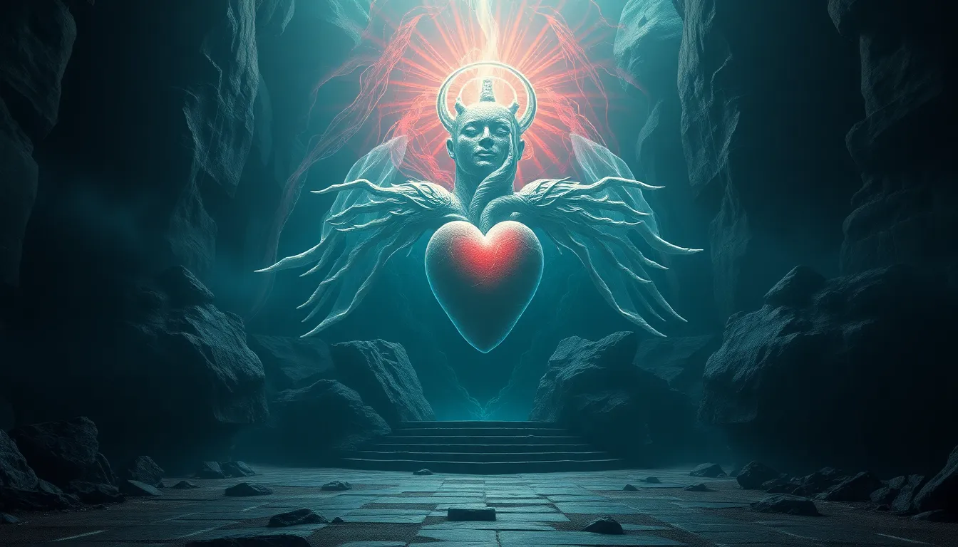 The Sacred Heart: The Core of Mythical Locations