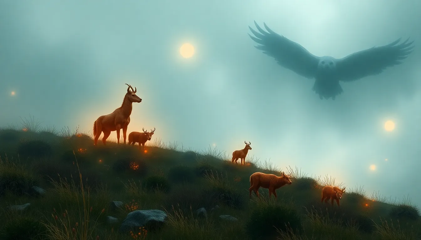 Animal Spirits in Native American Mythology: Guides of the Wild