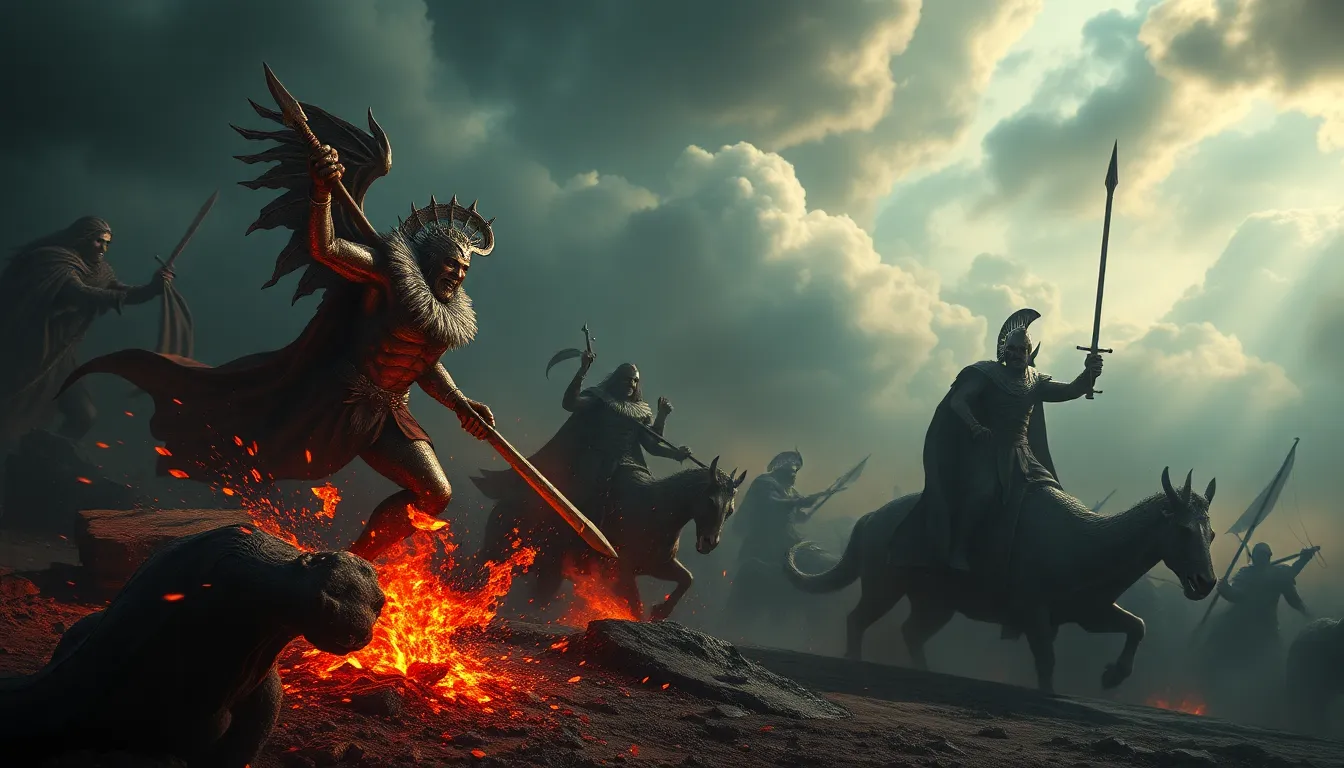 Blood and Glory: The Fiercest Mythological Battles You Must Know!