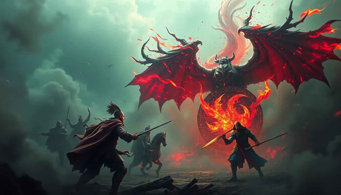 Blood and Valor: The Fiercest Battles in Mythology!