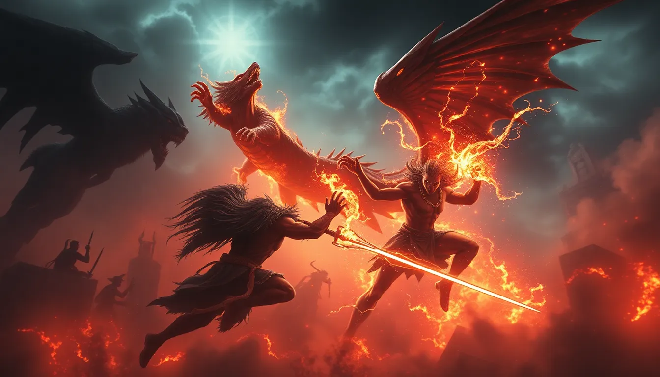 Fierce Legends: The Most Intense Mythological Battles!