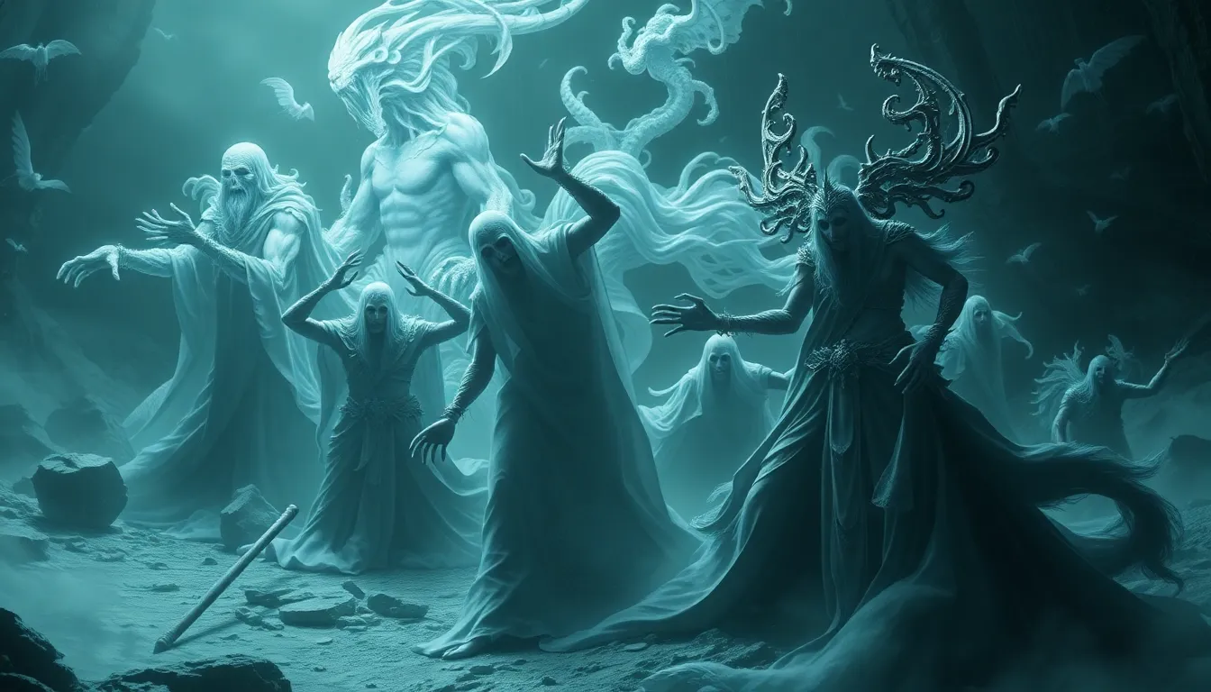 Ghosts and Deities: The Mythical Denizens of the Underworld