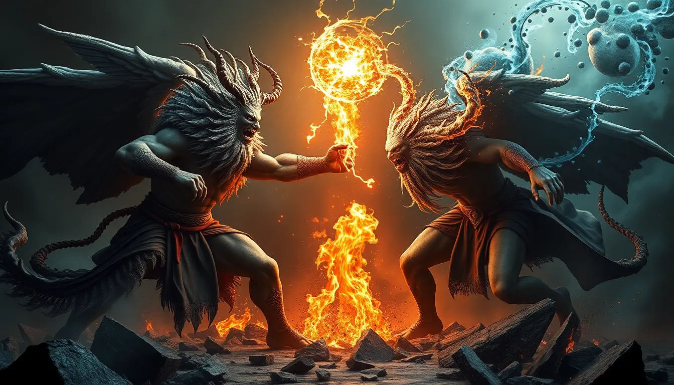 Gods in Combat: The Most Intense Mythological Showdowns!