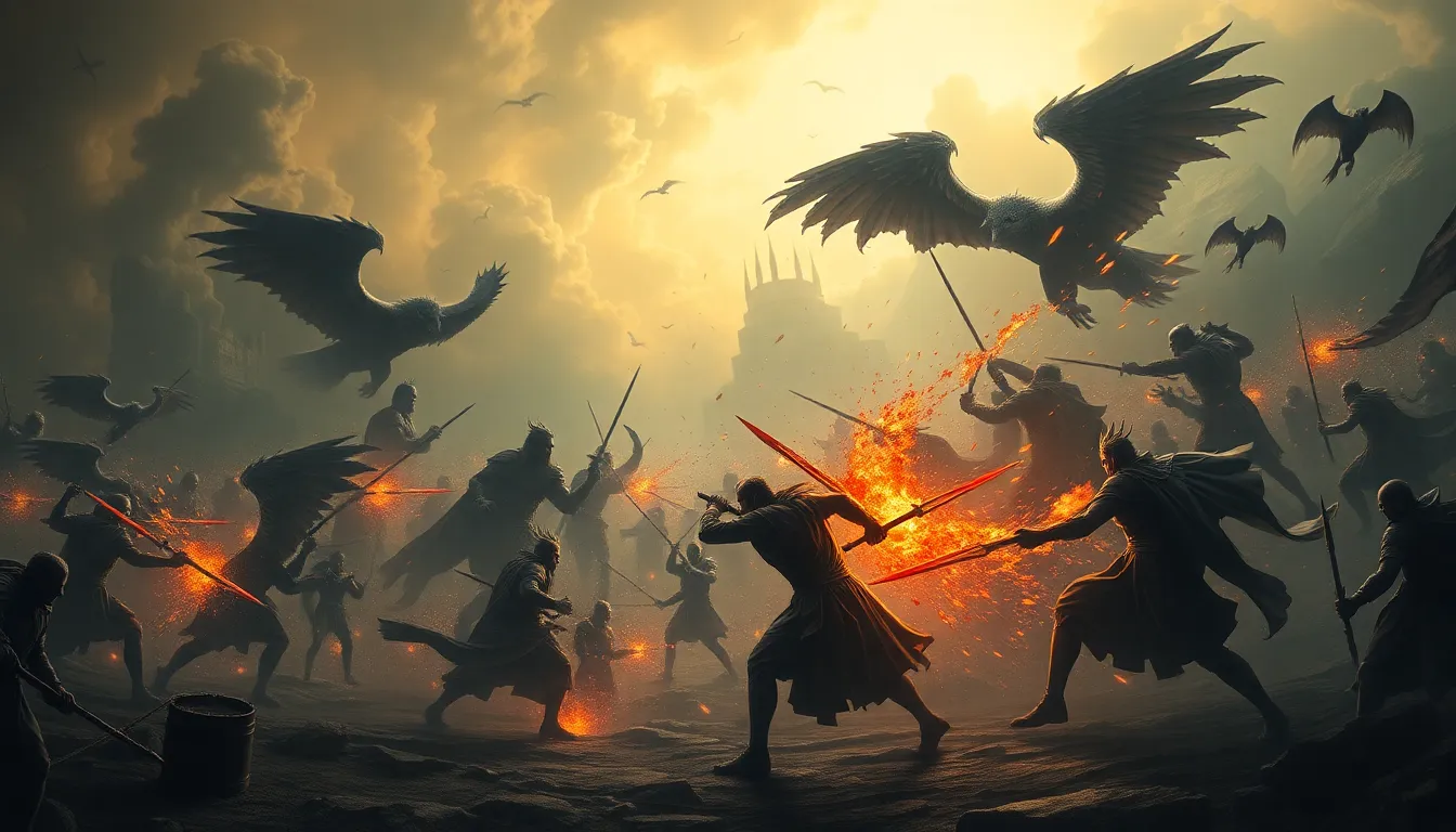 Heroic Confrontations: Mythological Battles That Shook the World!