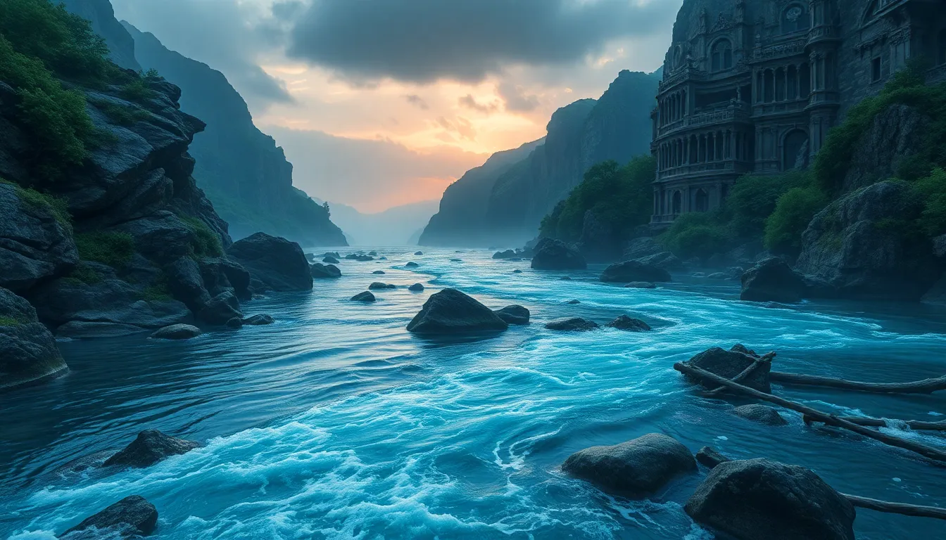 Mythical Rivers: Waterways That Flow Through the Legends of Old